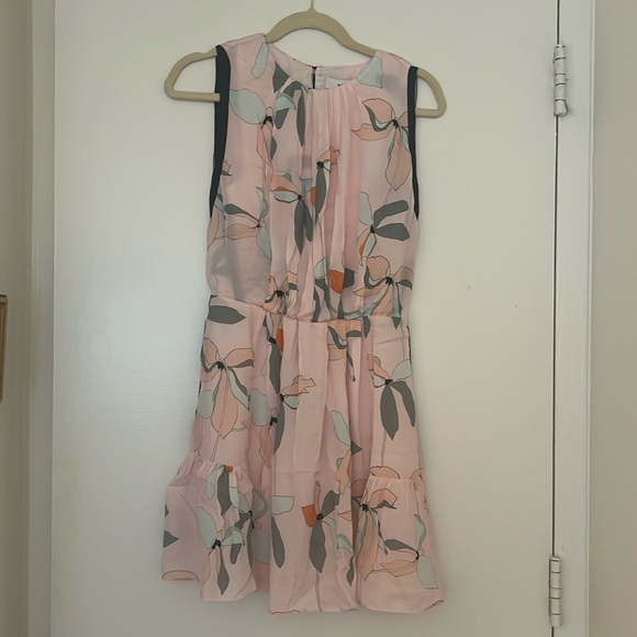 Reiss Jacqueline-leaf print dress - Picture 2 of 4